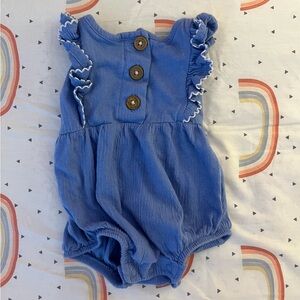 Blue/Purple Baby Girl Onesie